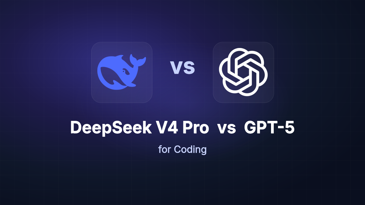 GPT-5 vs DeepSeek V4 Pro for Coding